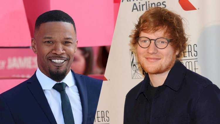 Ed Sheeran bought a ticket to LA with no contacts. He was spotted by Jamie Foxx, who offered him the use of his recording studio and a bed in his Hollywood home for six weeks.